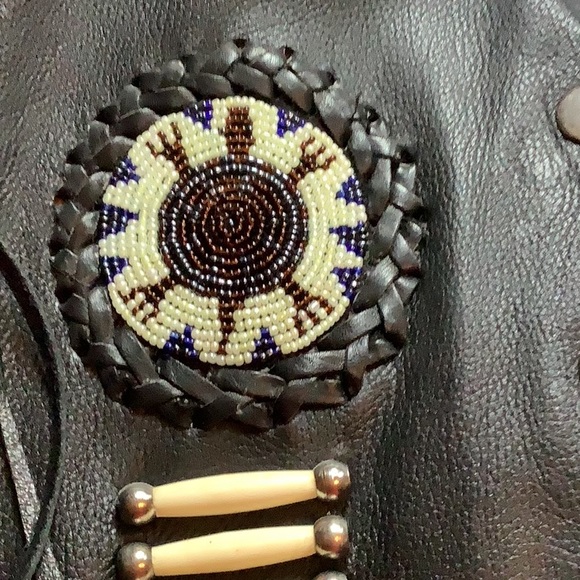 Western style motorcycle jacket - Picture 5 of 8